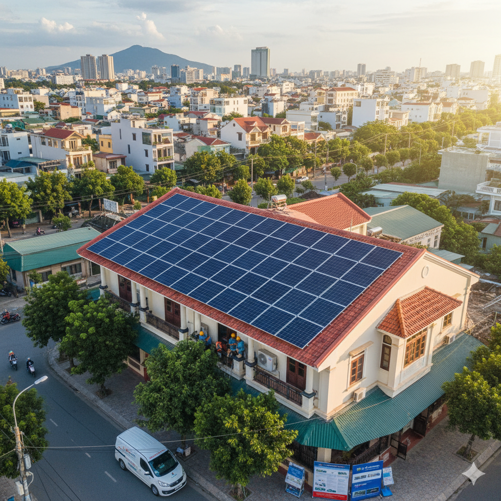 Lắp đặt pin mặt trời